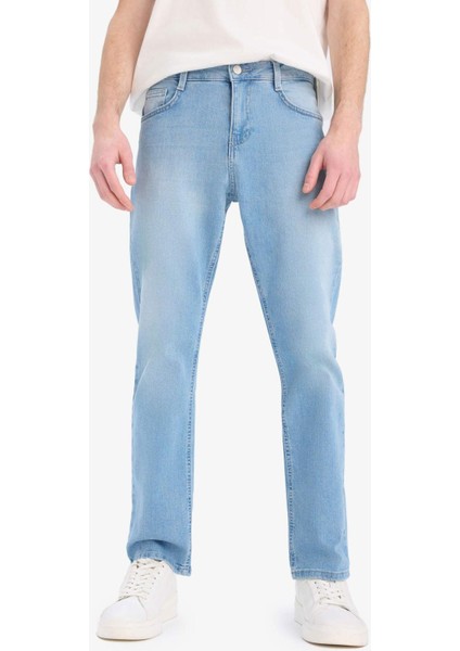 Sergio Regular Fit Normal Kalıp Normal Bel Boru Paça Jean Pantolon E2734AX25SP