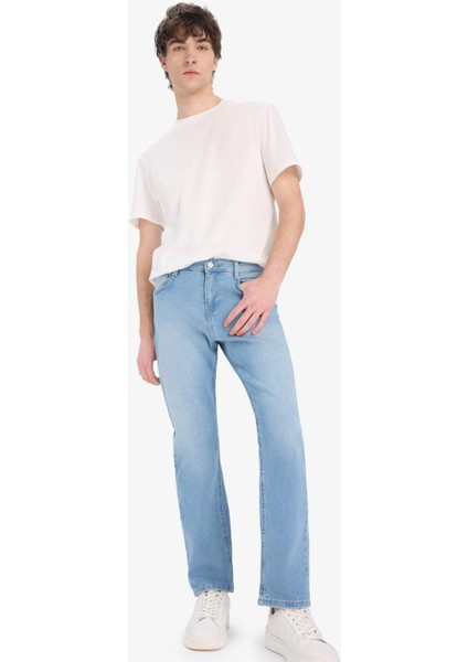 Sergio Regular Fit Normal Kalıp Normal Bel Boru Paça Jean Pantolon E2734AX25SP