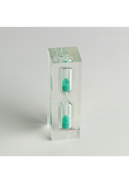 Dekoratif Cam Kum Saati (3 Dakika) - Çay Demleme Süre Ölçer