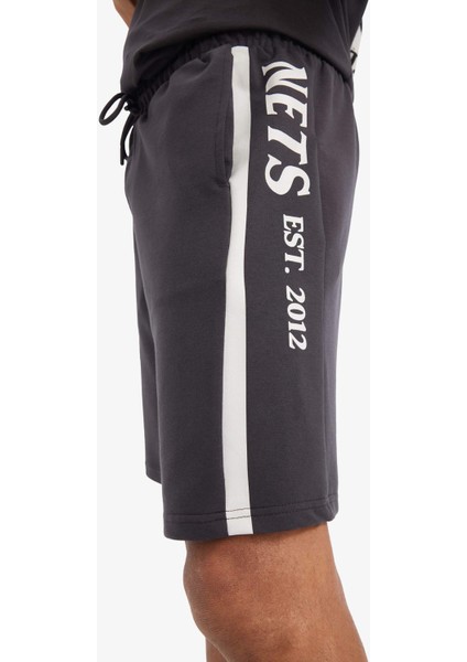 NBA Brooklyn Nets Oversize Geniş Kalıp Kısa Paça Şort E2188AX25SM