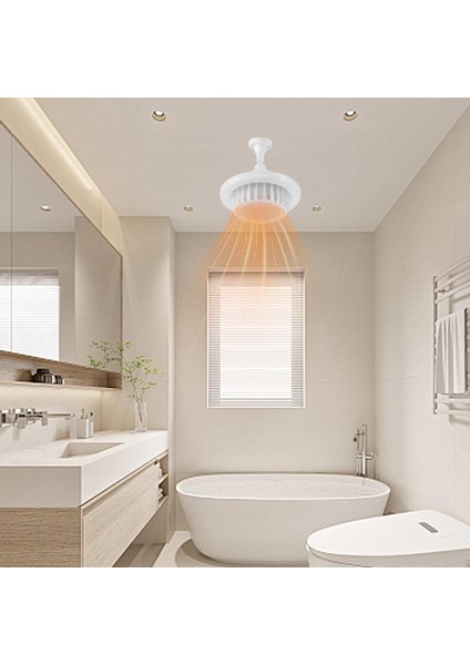 LED Lamba Isıtıcı Soba 600W Kumandalı Tasarruflu Isıtıcı Zaman Ayarlı 3 Renk Aydınlatma