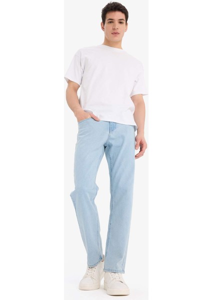 Sergio Regular Fit Normal Kalıp Normal Bel Boru Paça Jean Pantolon E1936AX25SP