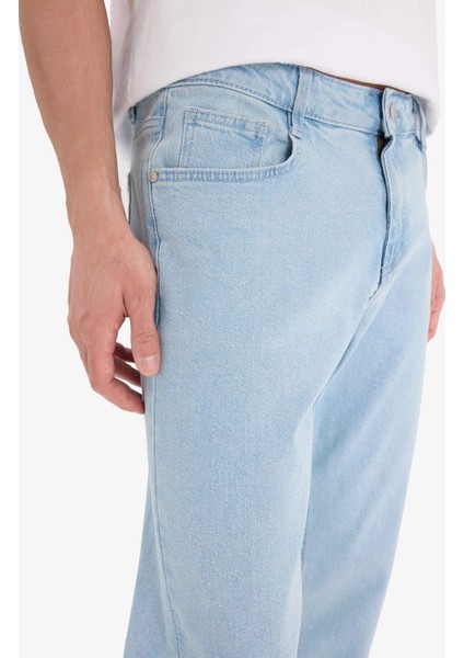 Sergio Regular Fit Normal Kalıp Normal Bel Boru Paça Jean Pantolon E1936AX25SP