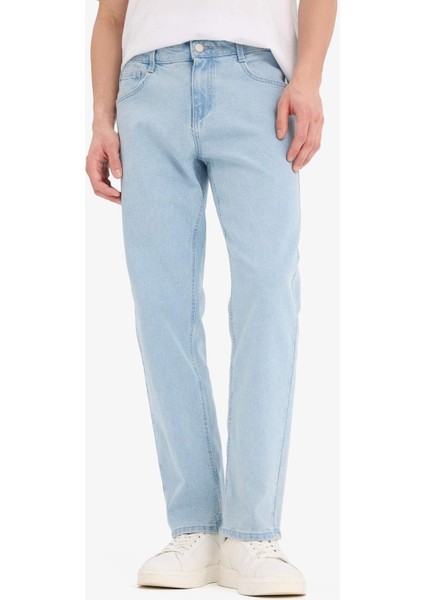 Sergio Regular Fit Normal Kalıp Normal Bel Boru Paça Jean Pantolon E1936AX25SP