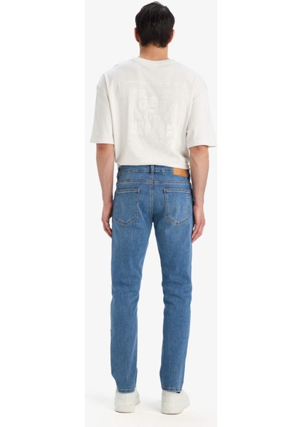 Carlo Skinny Fit Ekstra Dar Kalıp Normal Bel Ekstra Dar Paça Jean Pantolon E2743AX25SP