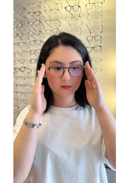 MY012 C03 47 Olivier Philippe Mavi Işık Koruyucu Gözlük