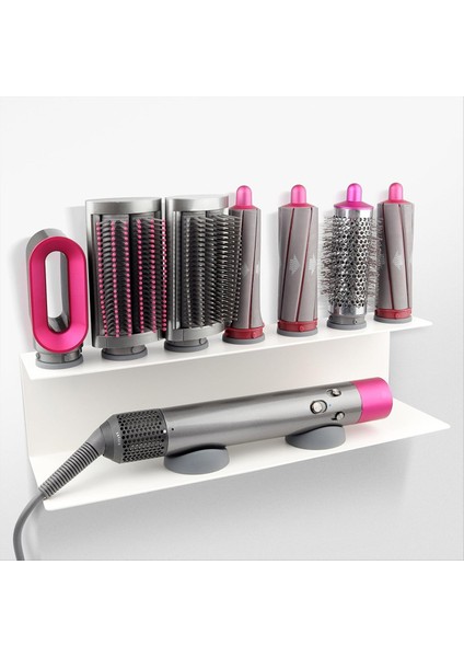 Saç Kurutucu Tutucu Duvar Montajı, Raf Kurutma Makinesi ve Saç Kıvırıcı Tutucu Depolama Rafı, Banyo Organizatör Tutucu (Yurt Dışından) fırsatları