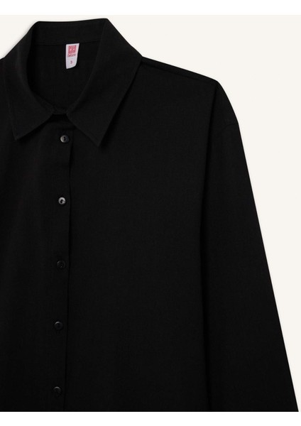 Regular Fit Pamuklu Plaj Gömleği-Fall in Love