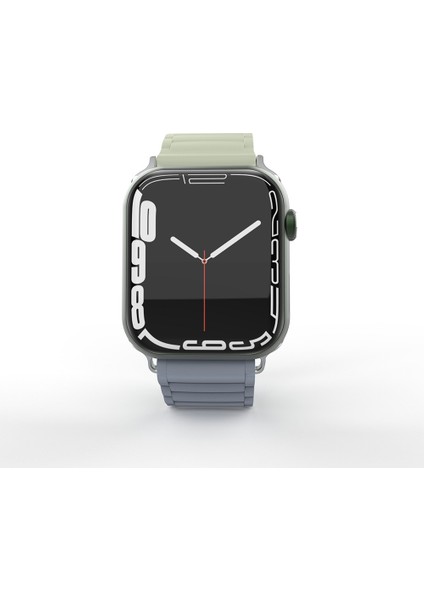 Apple Watch 7 45MM Softgrip 122 Silikon Kordon Strap Kayış fiyatları