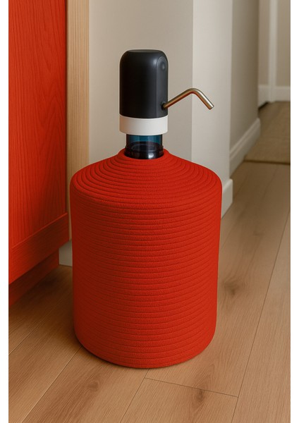 Jüt Hasır Görünümlü Damcana Kılıfı, Şık ve Doğal Su Sebili Örtüsü fiyatları