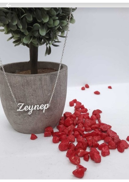 Isim Kolye Zeynep Gümüş Kişiye Özel