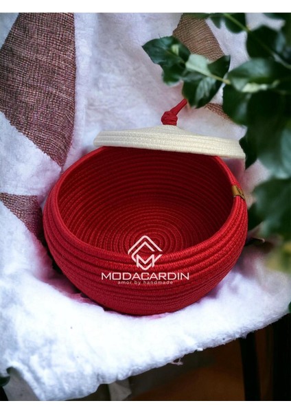 Jüt Hasır Sepet Kapaklı Organizer modelleri