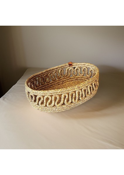 Ekmek Sepeti Hasır Ekmeklik Detay Işlemeli Lüks Ekmek Sepeti modelleri