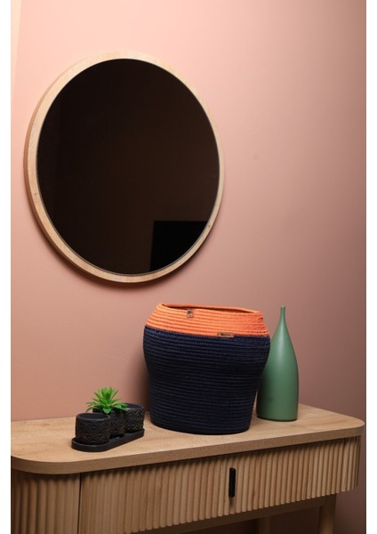 Jüt Hasır El Dokuma Vazo Model Sepet Organizer modelleri