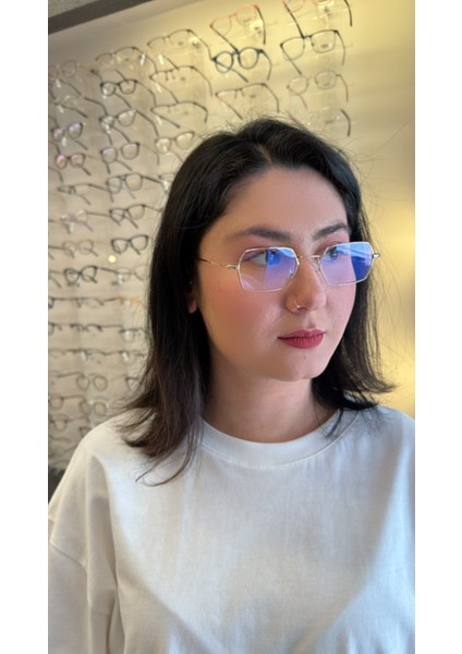 MY014 C2 49 Olivier Philippe Mavi Işık Koruyucu Gözlük