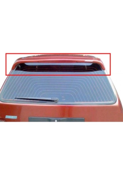 Fiat Uno Işıklı Spoiler (( Beyaz Boyalı )) (( Diğer Renkler Için Mesaj Atınız ))