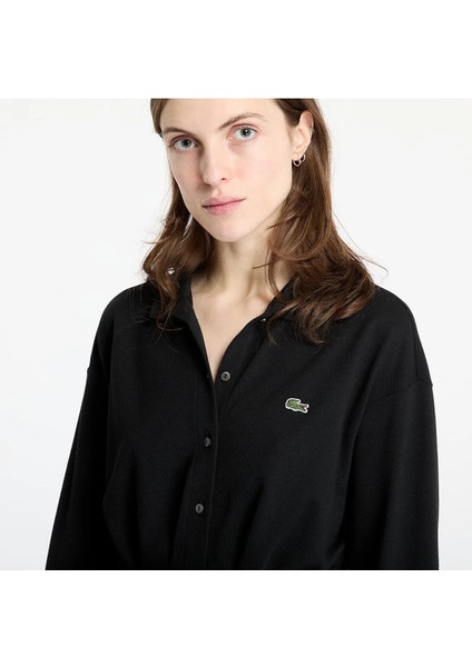 Relaxed Fit Piqué Polo Dress fırsatları