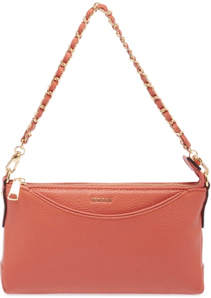 Pembe Hakiki Deri Kadın Omuz Çantası - S25K1BC79149-S2A