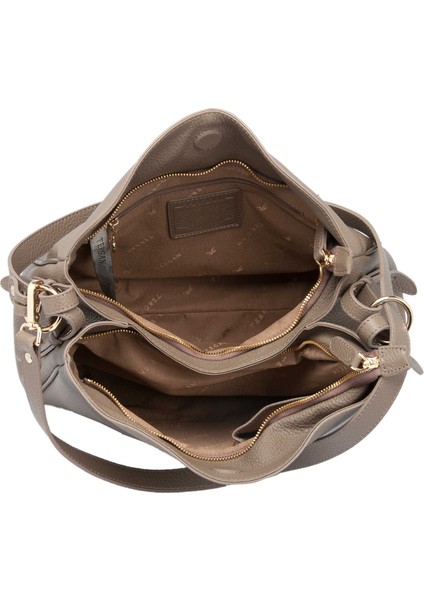Bej Hakiki Deri Kadın Omuz Çantası - S25K1BC79450-B73 fırsatları