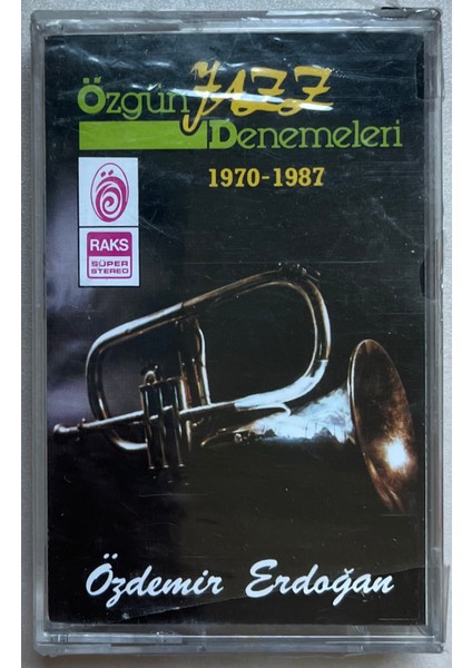 Özdemir Erdoğan Özgün Jazz Denemeleri Kaset (Jelatininde Sıfır Orijinal Dönem Baskı Kaset)