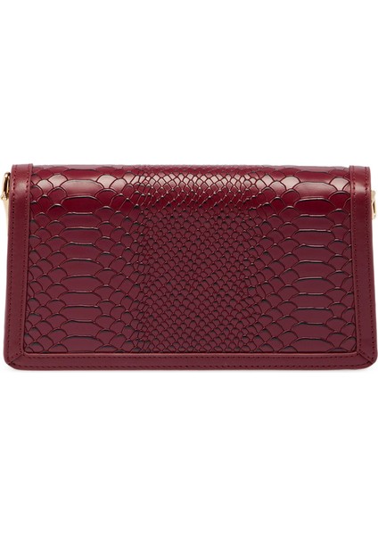 Bordo Hakiki Deri Kadın El Çantası - S25K1BC80370-F9J modelleri