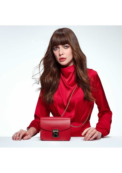 Kırmızı Hakiki Deri Kadın Çapraz Askılı Çanta - S25K1BC78972-H4B indirimleri