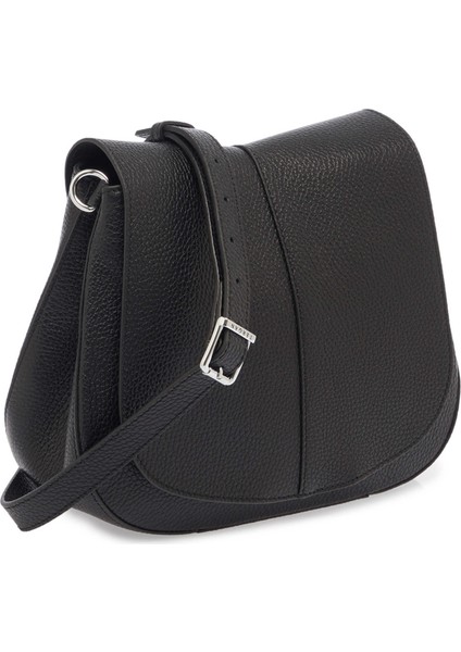 Siyah Hakiki Deri Kadın Çapraz Askılı Çanta - S25K1BC80241-A41 fiyatları