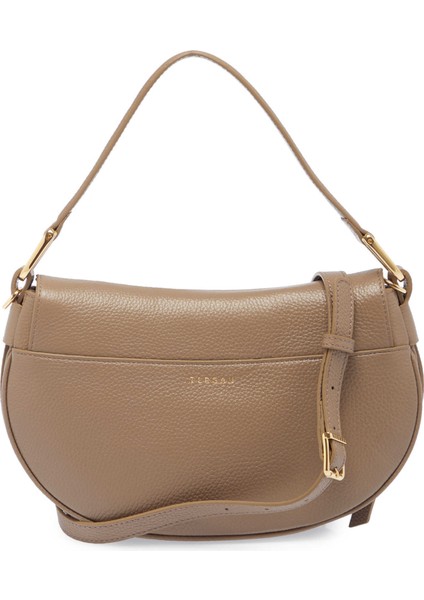 Bej Hakiki Deri Kadın Çapraz Askılı Çanta - S25Y1BC80135-S95 modelleri