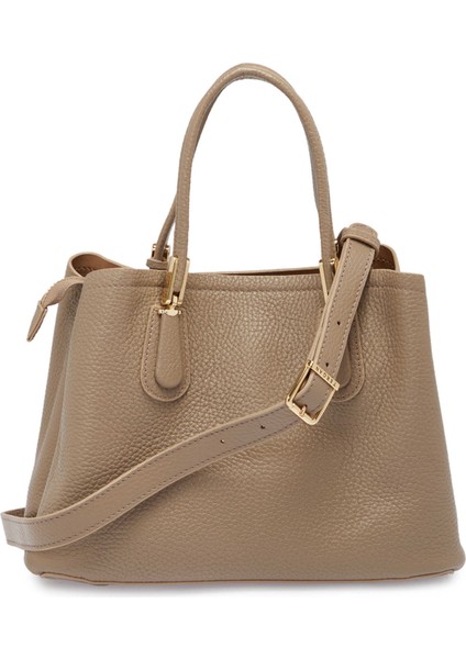 Bej Hakiki Deri Kadın El Çantası - S25K1BC80440-S95 modelleri