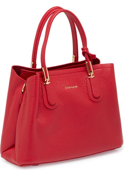 Kırmızı Hakiki Deri Kadın El Çantası - S25K1BC80440-B68 fiyatları