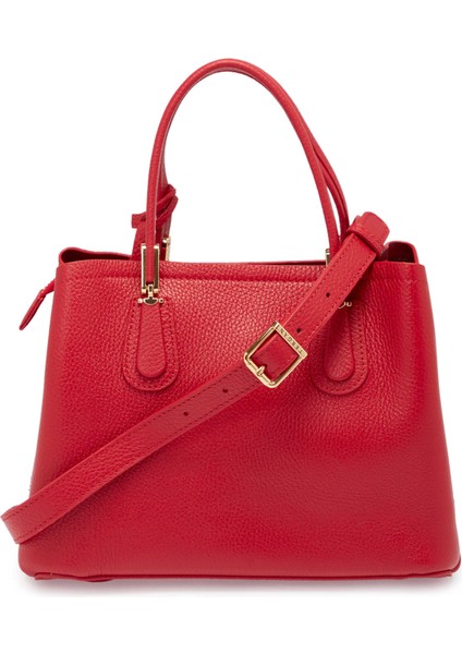 Kırmızı Hakiki Deri Kadın El Çantası - S25K1BC80440-B68 modelleri