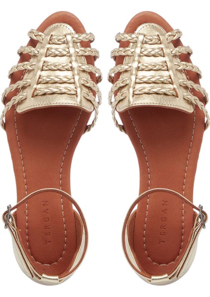 Dore Hakiki Deri Kadın Sandalet - K25Y1SN67955-E57