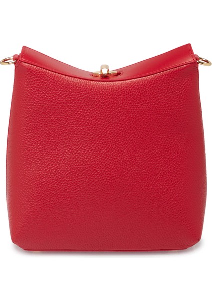 Kırmızı Hakiki Deri Kadın El Çantası - S25Y1BC80407-D2N modelleri