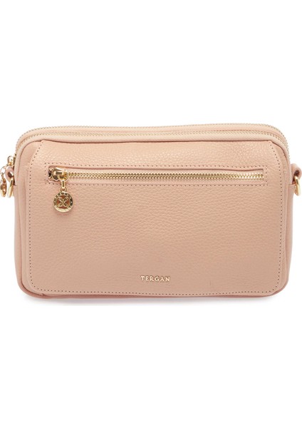 Pudra Hakiki Deri Kadın El Çantası - S25Y1BC79999-S94