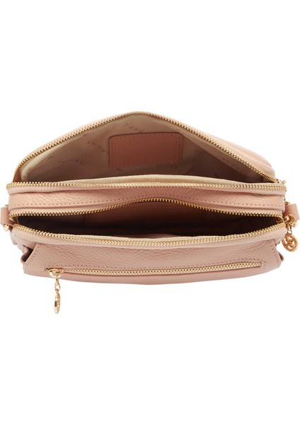 Pudra Hakiki Deri Kadın El Çantası - S25Y1BC79999-S94 fırsatları