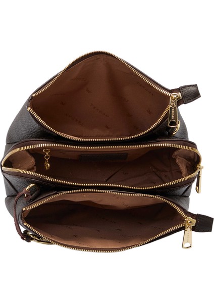 Kahve Hakiki Deri Kadın Çapraz Askılı Çanta - S25K1BC80468-A42 fırsatları