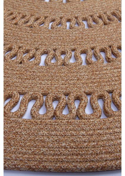 Reygon Ege 5 Hasır Daire Dekoratif El Örgüsü Kilim Yolluk Halı modelleri