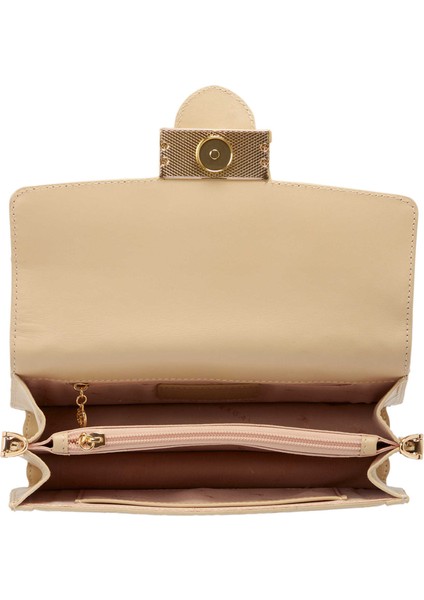 Bej Hakiki Deri Kadın El Çantası - S25K1BC80370-F0K fırsatları