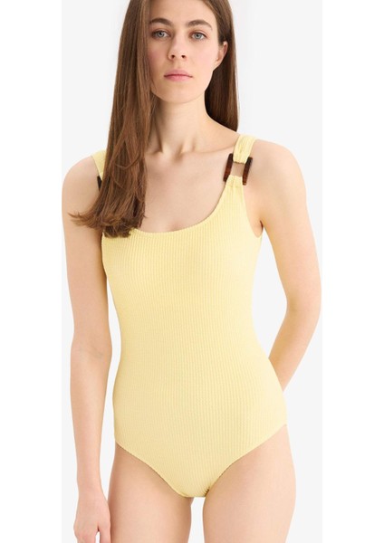 Regular Fit Bürümcük Mayo T8005AZ25SM