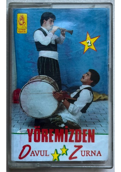Yöremizden Davul Zurna Kaset (Orijinal Dönem Baskı Kaset)