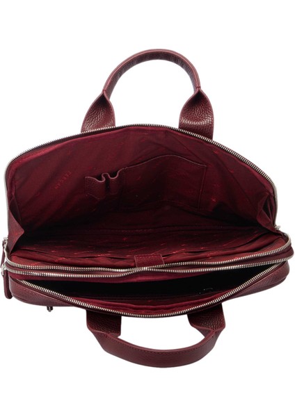 Bordo Hakiki Deri Erkek Evrak Çantası - S1EV00021512-M71 fırsatları