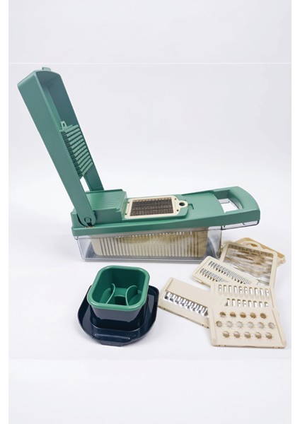 Çok Fonksiyonlu Sebze Dilimleyici ve Kesici Rende