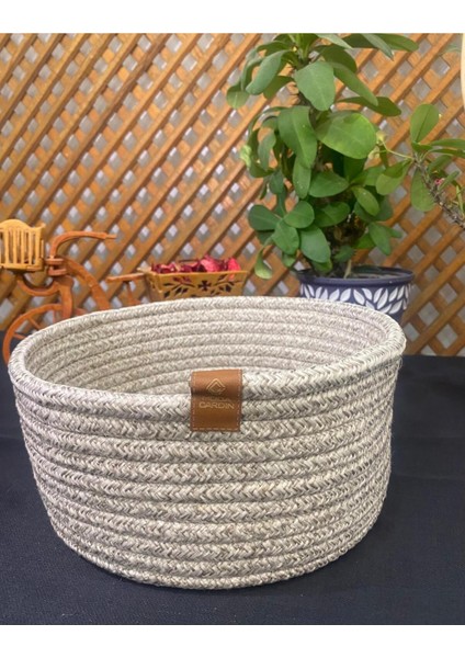 Jüt Hasır El Dokuma Çok Amaçlı Sepet Makyaj Banyo ve Mutfak Organizeri modelleri