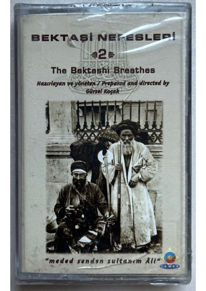 Bektaşi Nefesleri 2 Kaset (Jelatininde Sıfır Orijinal Dönem Baskı Kaset)
