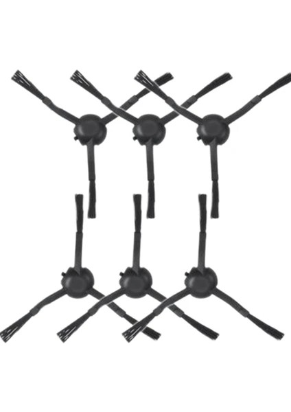 Xiaomi Mop 2 Pro + (STYTJ02ZHM) Uyumlu 6 Adet Yan Fırça