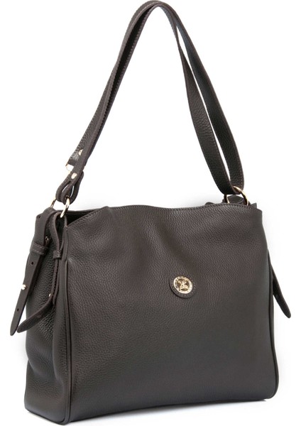 Kahve Hakiki Deri Kadın Omuz Çantası - S25K1BC79450-A42 fiyatları