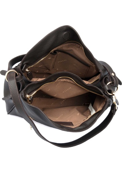 Kahve Hakiki Deri Kadın Omuz Çantası - S25K1BC79450-A42 fırsatları