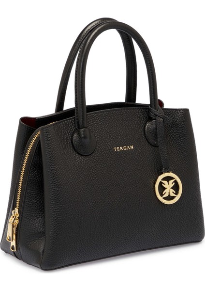 Siyah Hakiki Deri Kadın El Çantası - S25K1BC80441-A41 fiyatları