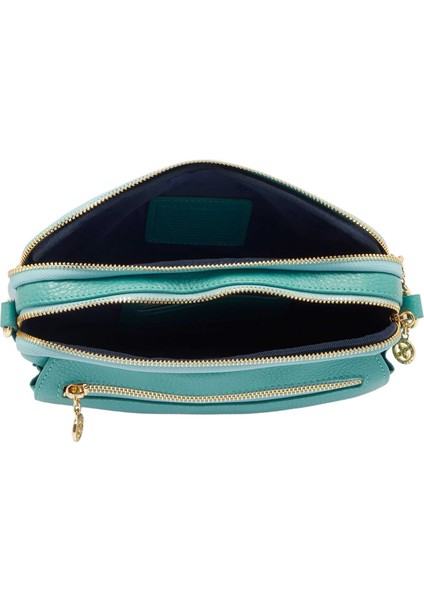 Mavi Hakiki Deri Kadın El Çantası - S25Y1BC79999-N29 fırsatları