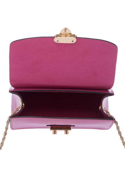 Fuşya Hakiki Deri Kadın Çapraz Askılı Çanta - S25K1BC78972-J7E fırsatları